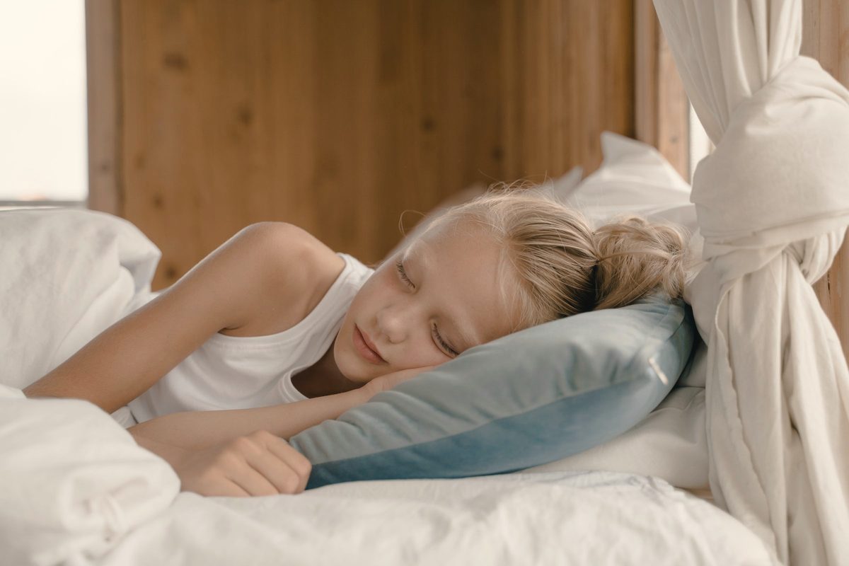 Child sleeping peacefully